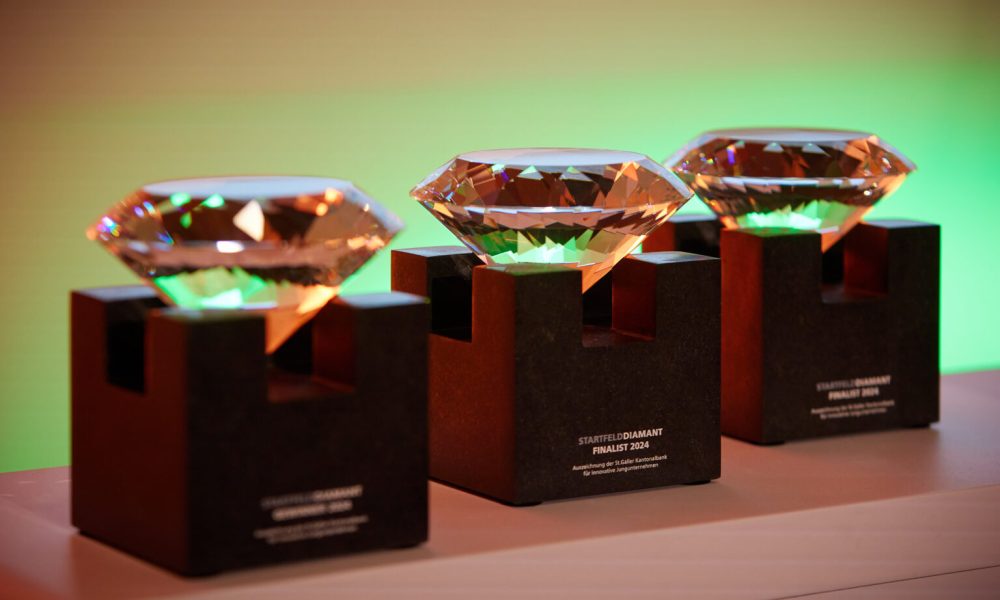 St.Galler Kantonalbank "STARTFELD 2024" Diamant Praemierung 11.06.2024